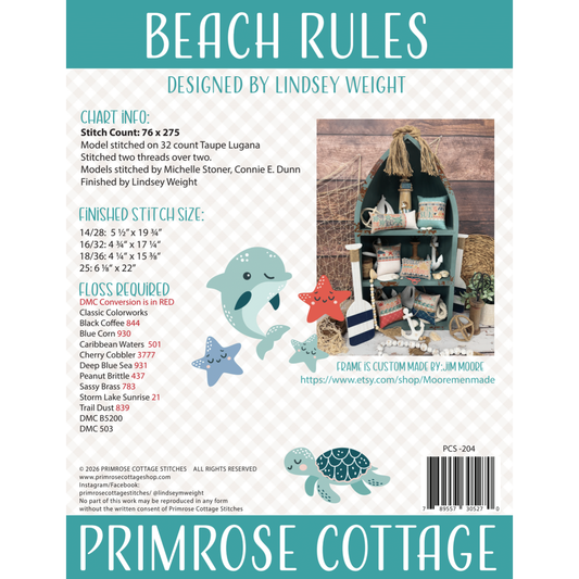 Primrose Cottage  | Beach Rules