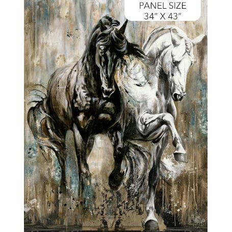 Shadow & Light ~ Horse Panel - DP29218-34