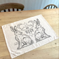 Quirk and Whimsey | Cut & Sew Tea Towel - Hare