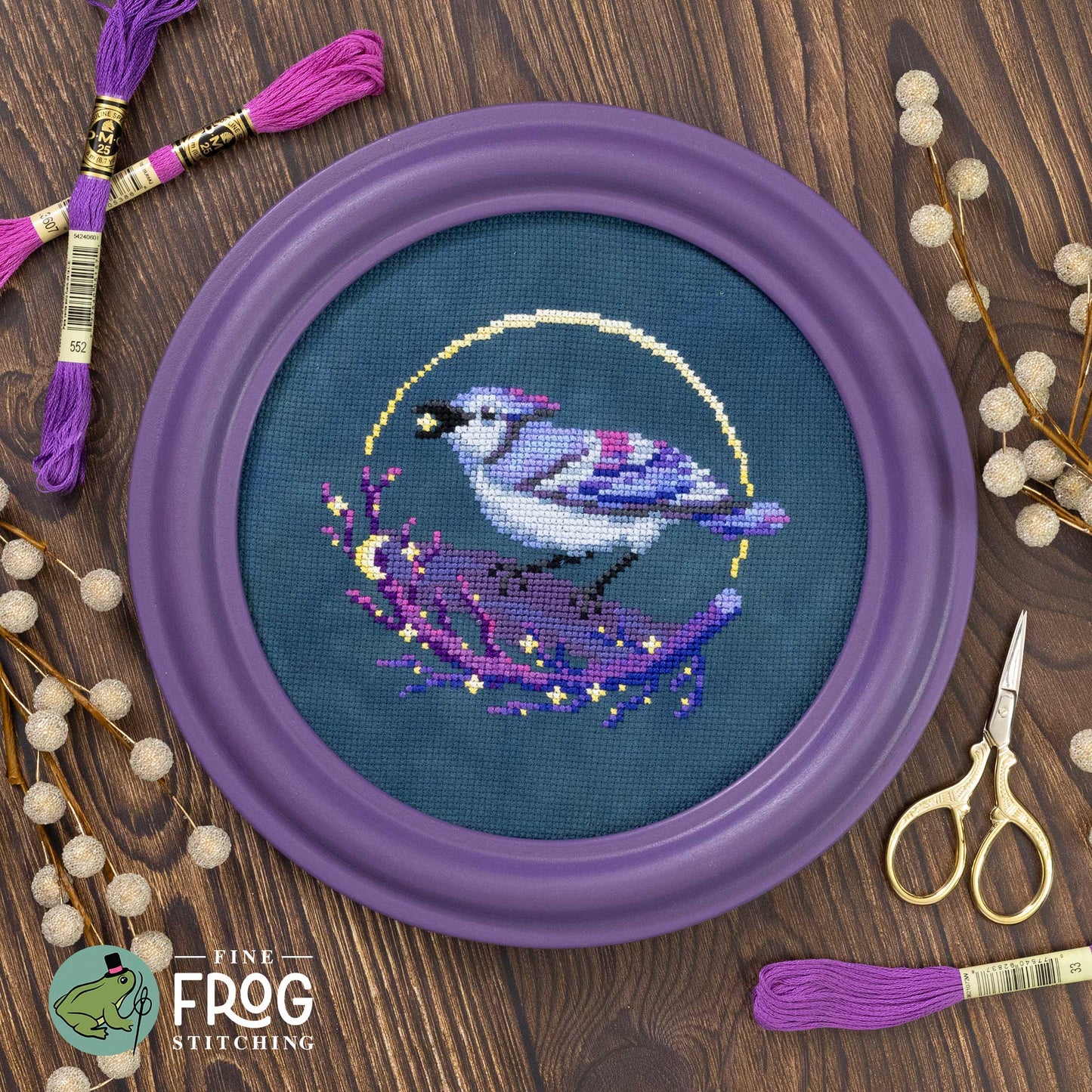 Fine Frog Stitching | Bluejay Star-Picker MARKET 2026