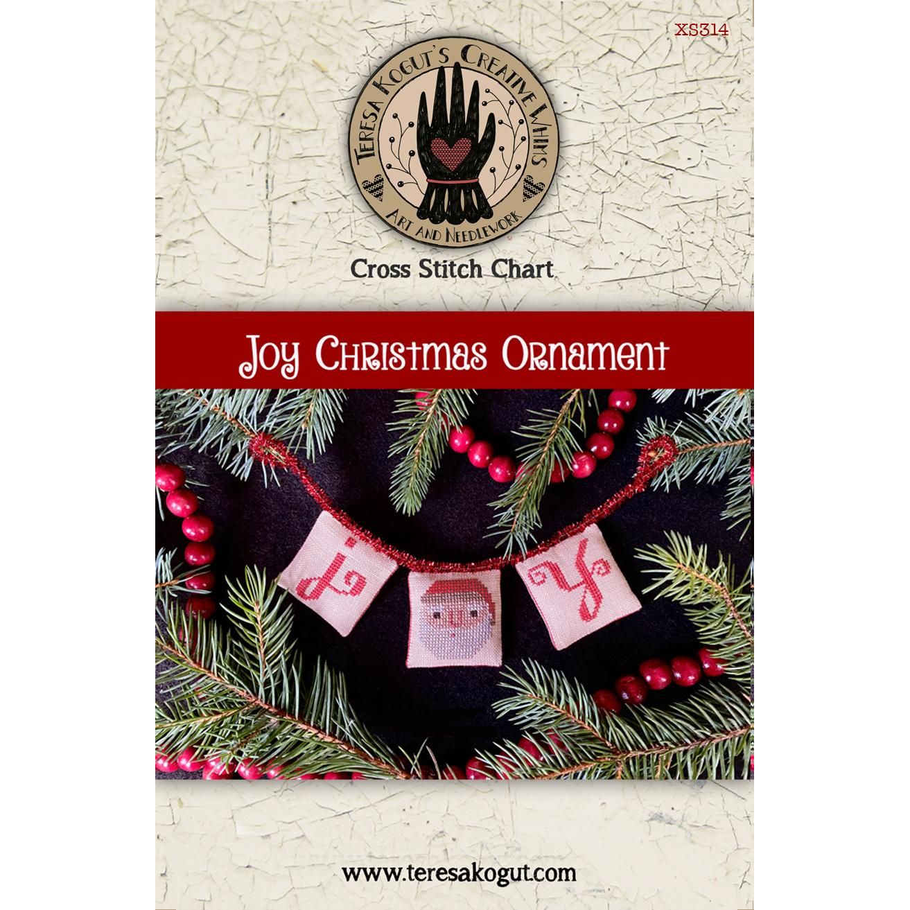 Teresa Kogut | Joy Christmas Ornament NEW!