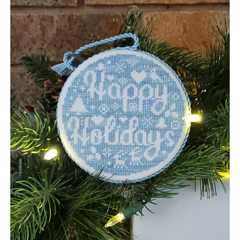 Wildflower Stitching  | Happy Holidays Bauble MARKET 2026