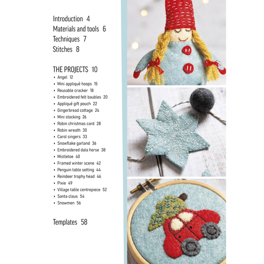Corrine Lapierre | Festive Felt Decorations Book (All New 20 To Make Series)