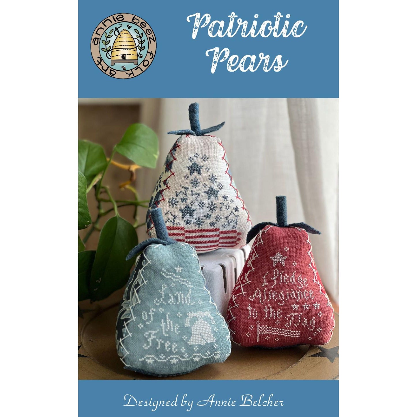 Annie Beez Folk Art  | Patriotic Pears MARKET 2026