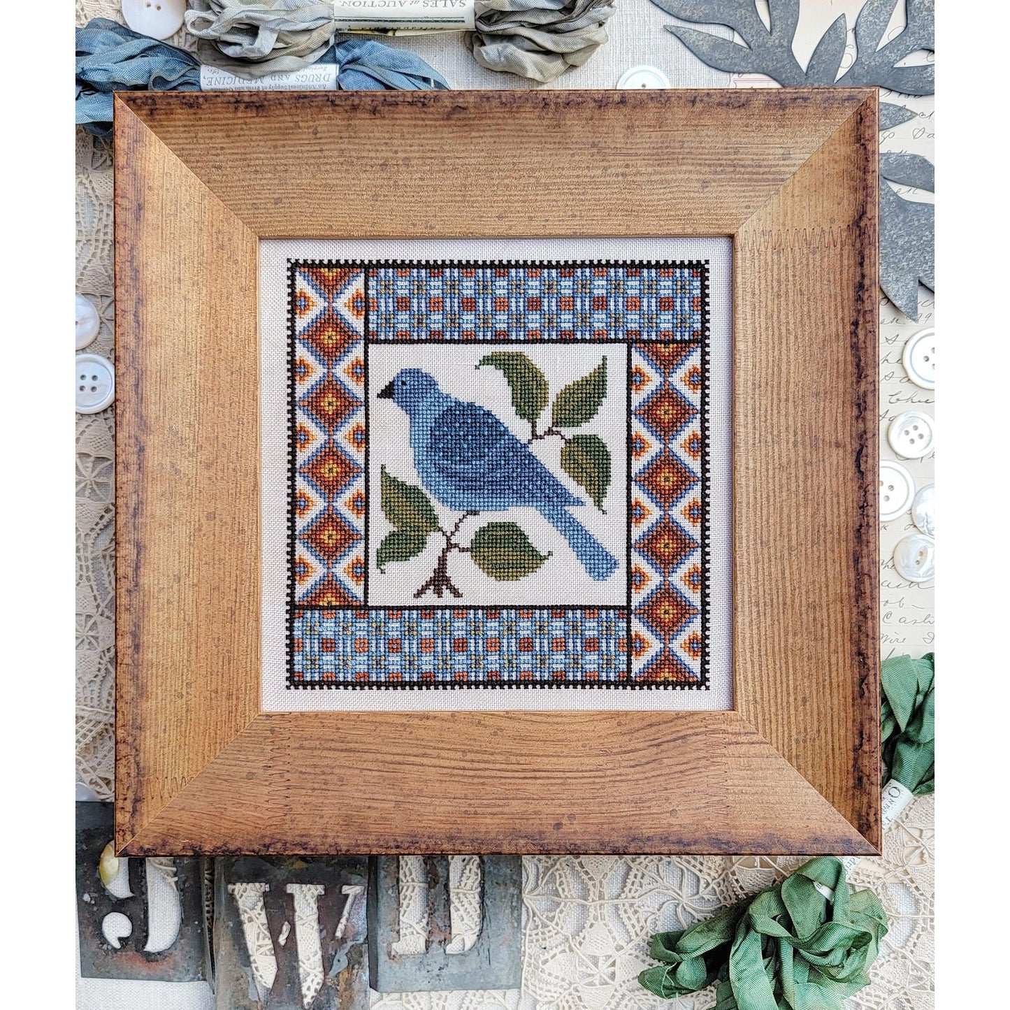 Hello from Liz Mathews | Plaid Bird NM2026