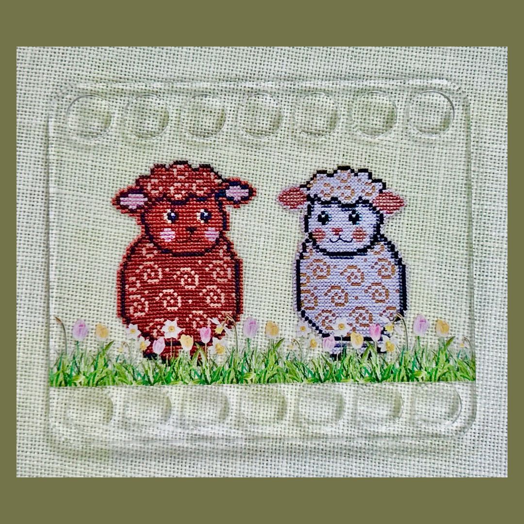 December Stitches  | Sheep in the Meadow – Thread Keep MARKET 2026