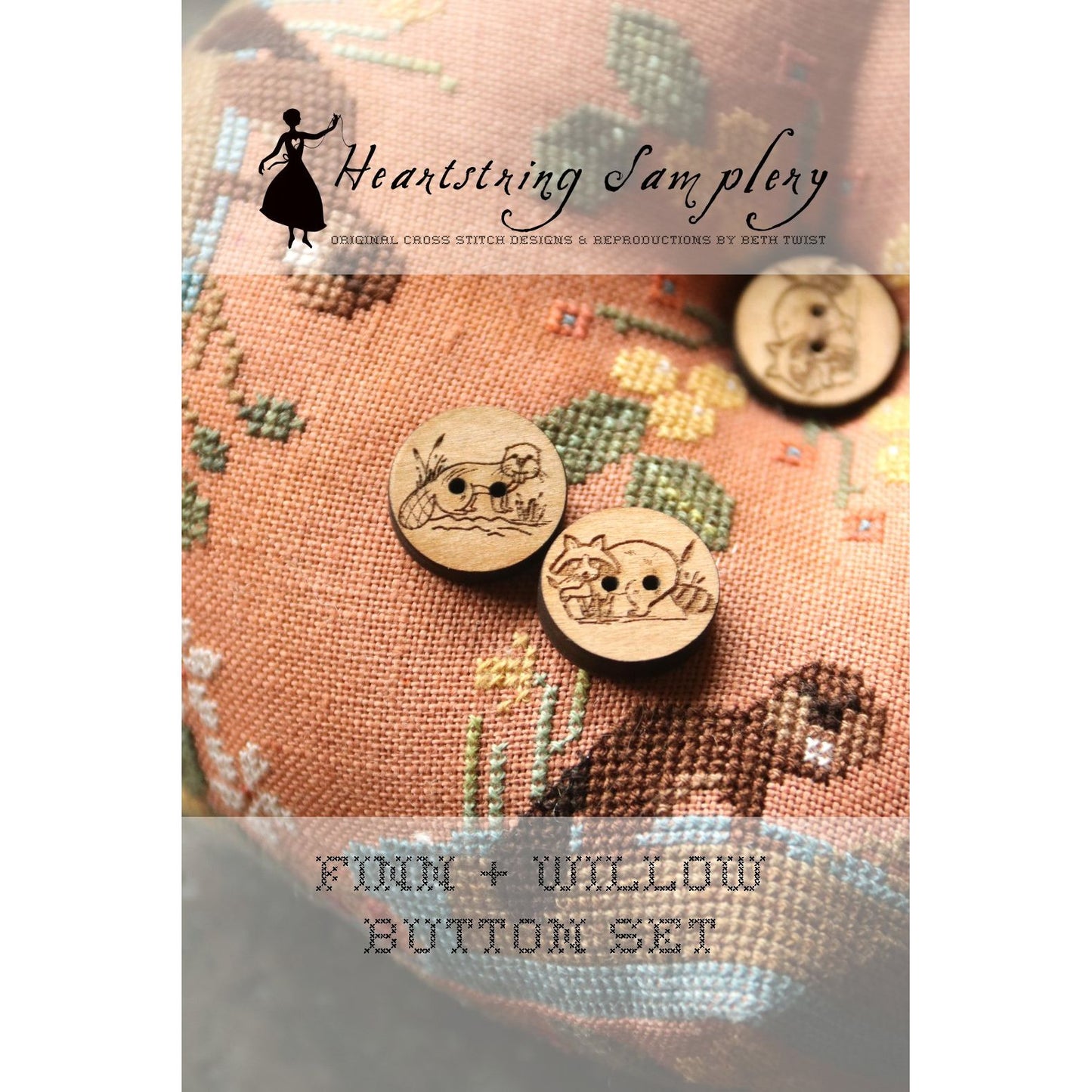 Heartstring Samplery | Finn + Willow Buttons MARKET 2026