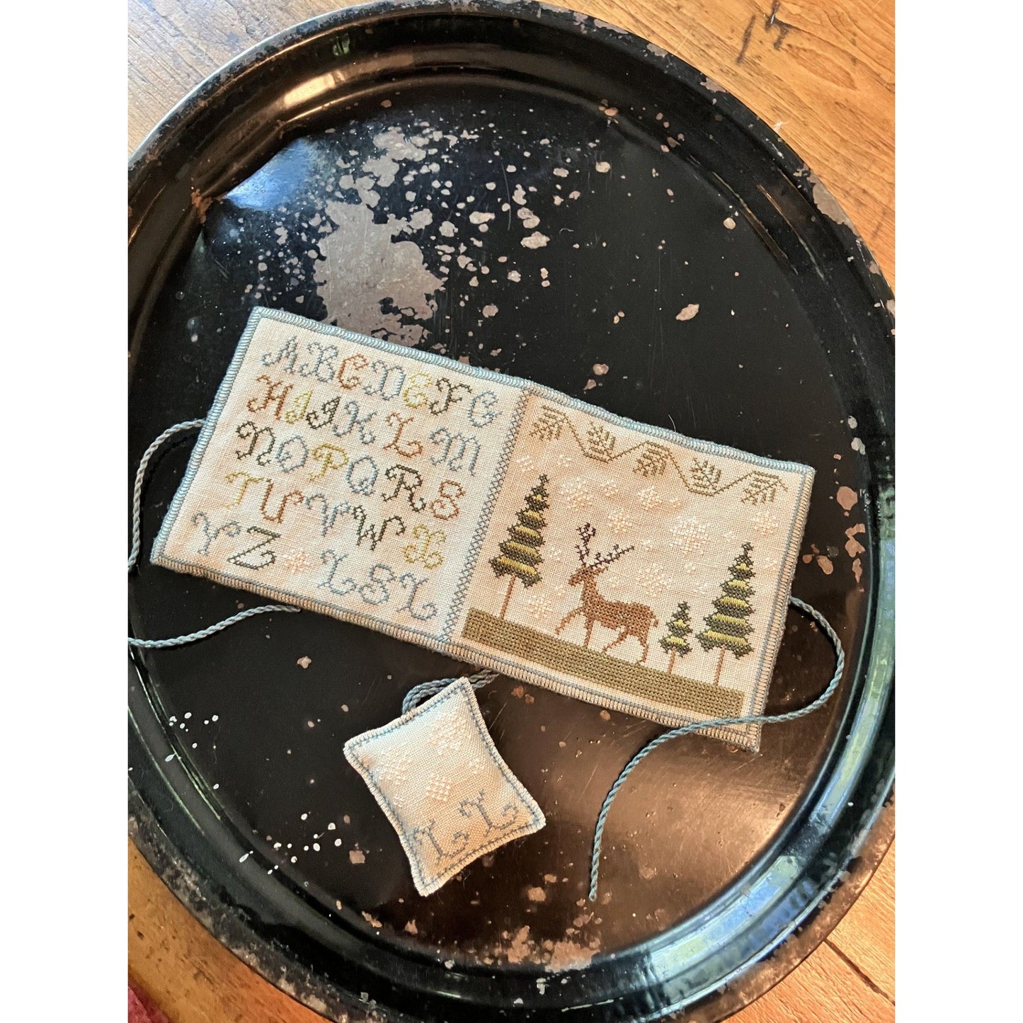 Chessie & Me | Winter Stag Needlebook