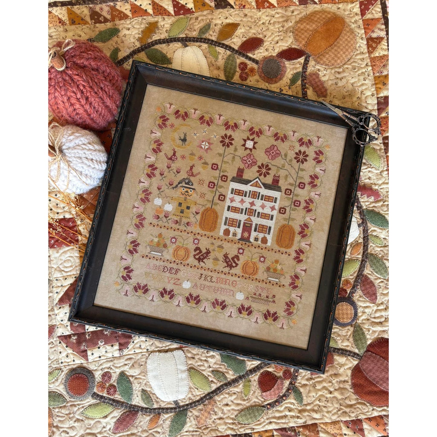 Pansy Patch Quilts & Stitchery | Enchanted Autumn Sampler NM2026
