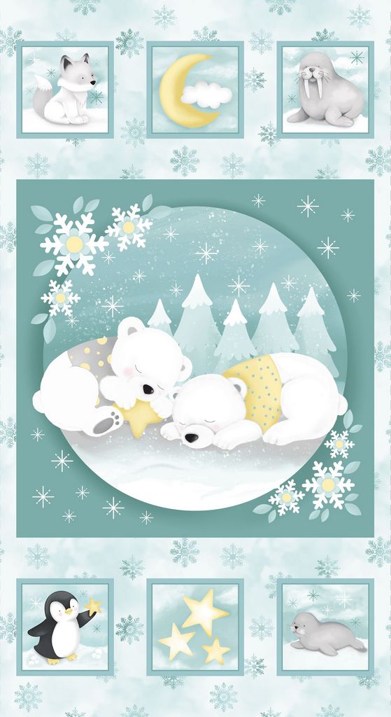 Little North Flannel ~ Panel - F402149P-MULTI