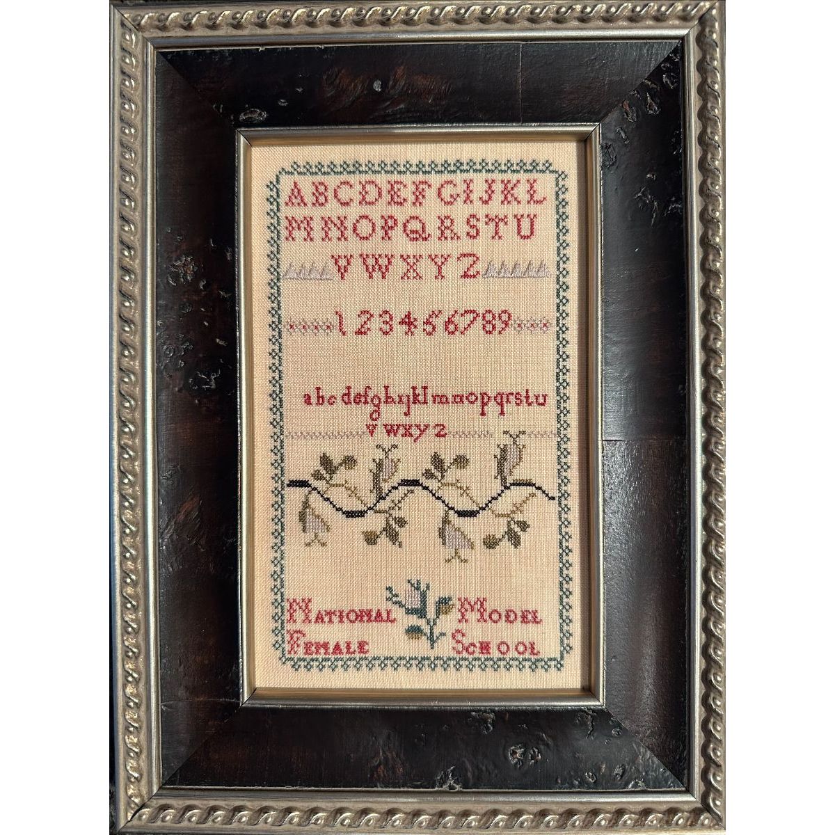 Cross Stitch Antiques | National Female Model School Sampler Kildare Place, Dublin circa 1820 MARKET 2026
