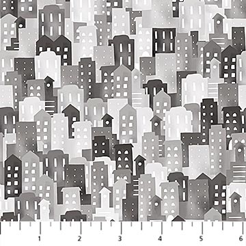 Little Builders ~ Buildings Gray - 91353-94