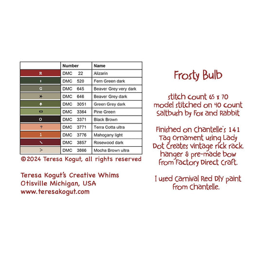 Teresa Kogut | Frosty Bulb