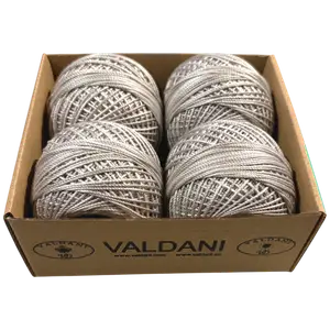 O122 Sky Grey Crochet Cotton Size 3