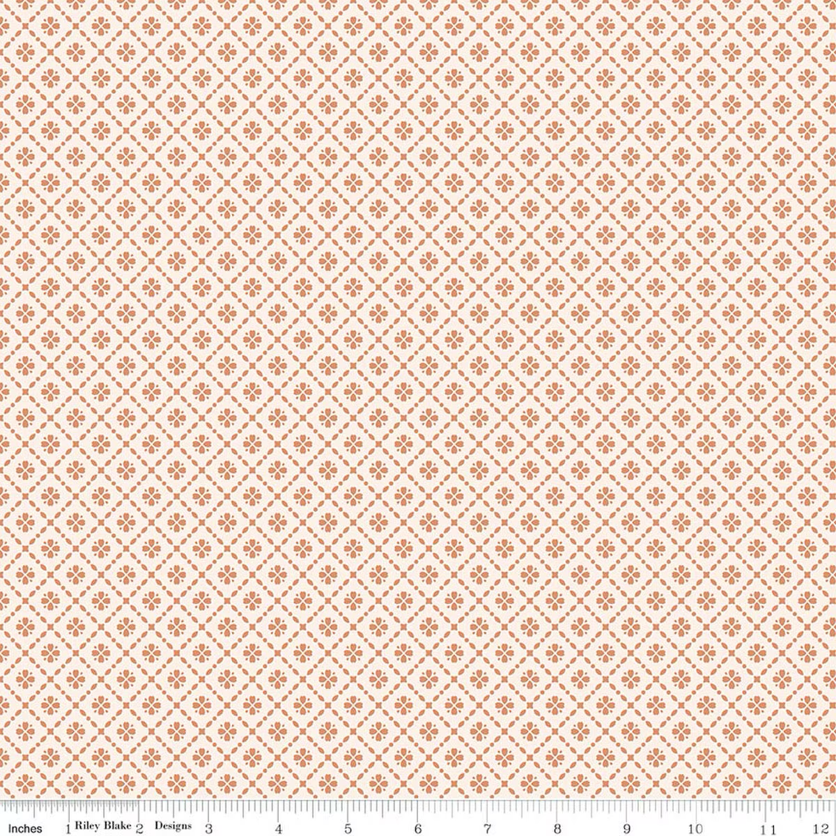 Harvest on the Prairie ~ Suede Floral Geo - C18287-SUEDE