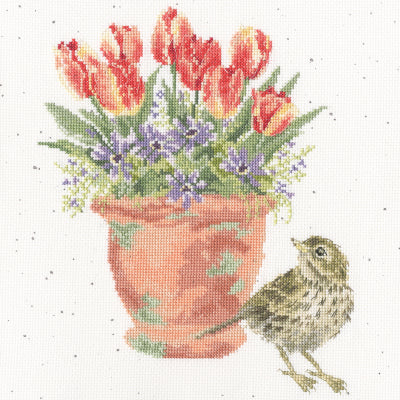 Bothy Threads | The Meadow Pipit Cross Stitch Kit