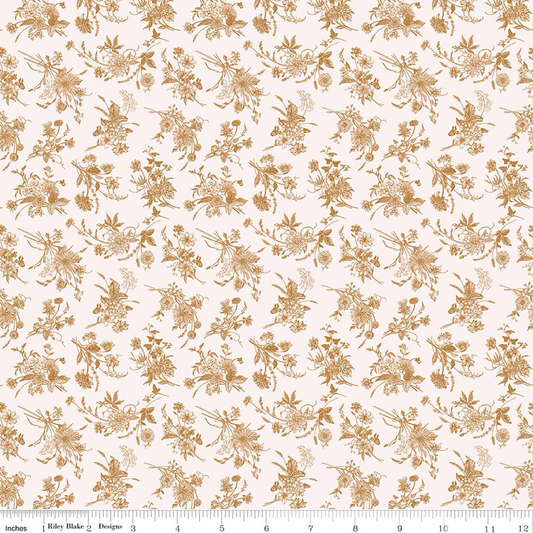 Harvest on the Prairie ~ Brown Wildflowers - C18285-BROWN