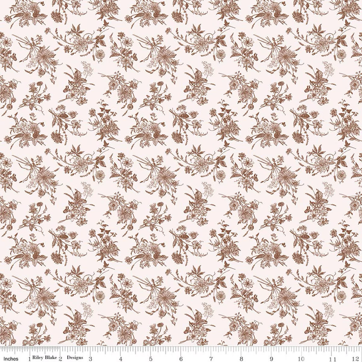 Harvest on the Prairie ~ Raisin Wildflowers - C18285-RAISIN