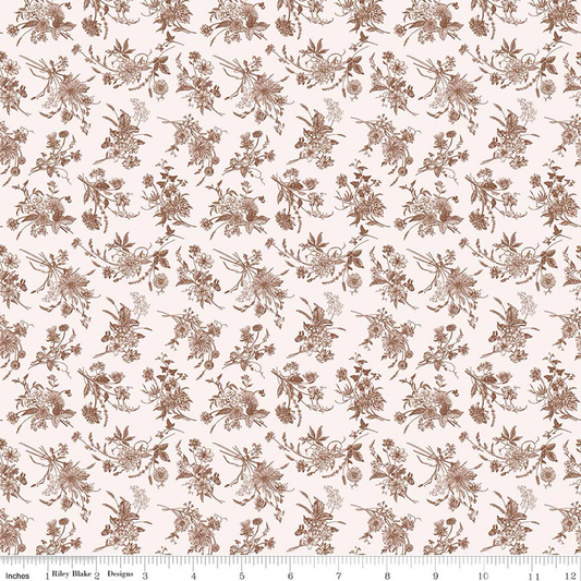 Harvest on the Prairie ~ Raisin Wildflowers - C18285-RAISIN