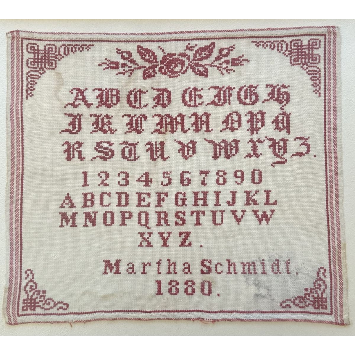 Cross Stitch Antiques | Martha Schmidt 1880 NM2026