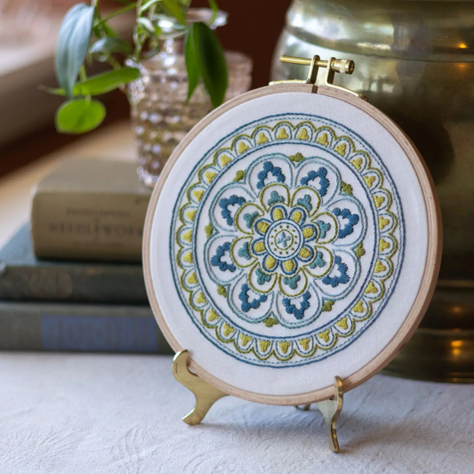 Avlea Folk Embroidery | Myra Medallion Embroidery Kit
