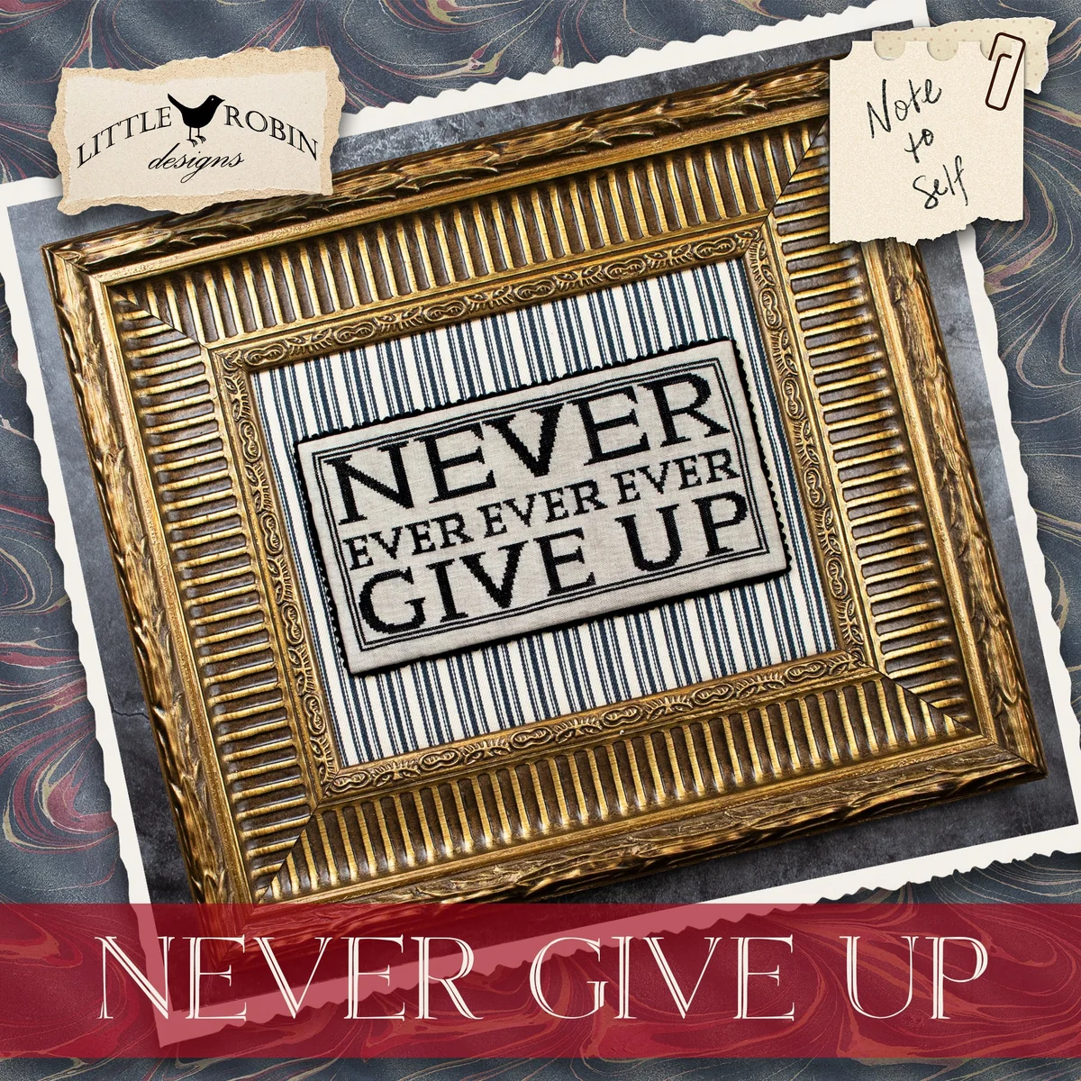 Little Robin Designs | Never Give Up NM2026
