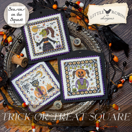 Little Robin Designs | Trick or Treat Square