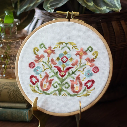 Avlea Folk Embroidery | Clara's Garden Cross Stitch Kit