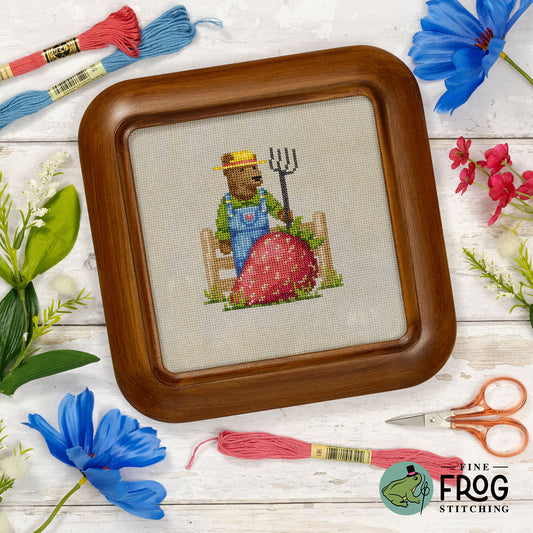 Fine Frog Stitching | Strawberry Farmer MARKET 2026