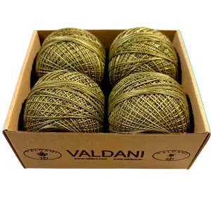 O519 Green Olives Crochet Cotton Size 3