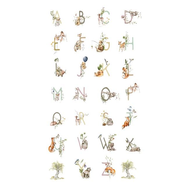 Story Book ~ Alphabet White Panel - 91333-10