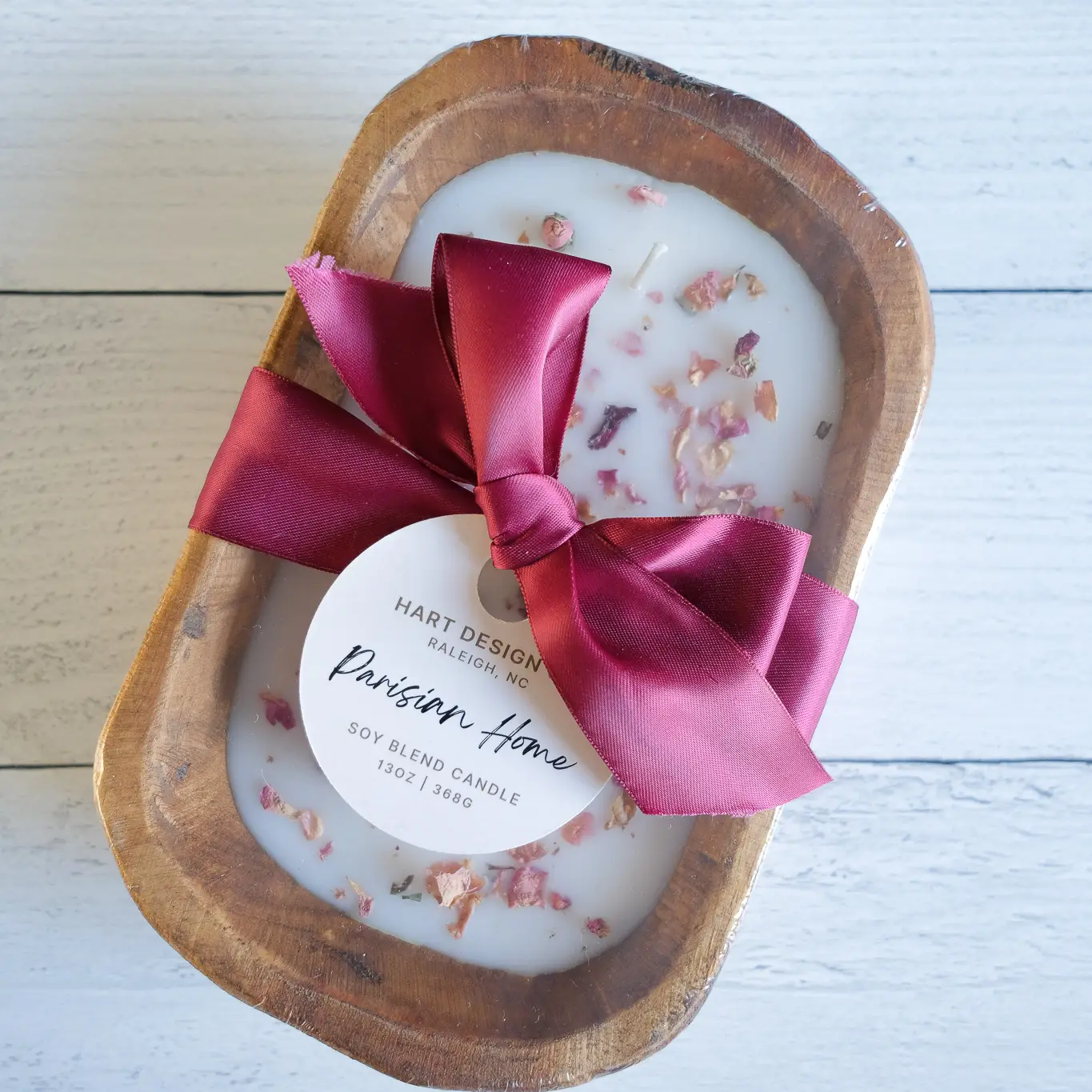 Parisian Home Candle 3 Wick Dough Bowl