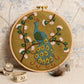 Corrine Lapierre | Flamboyant Peacock Appliqué Hoop Craft Kit