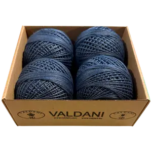 112 Dusty Blue Crochet Cotton Size 3