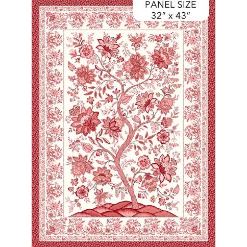Bordeaux - Antiques Roadshow ~ Tree of Life Panel - 29130-11 PANEL