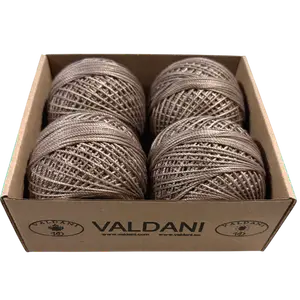 O178 Tea Dyed Stone Crochet Cotton Size 3