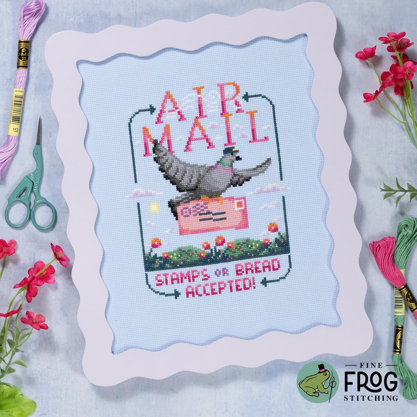 Fine Frog Stitching | Air Mail NM2026