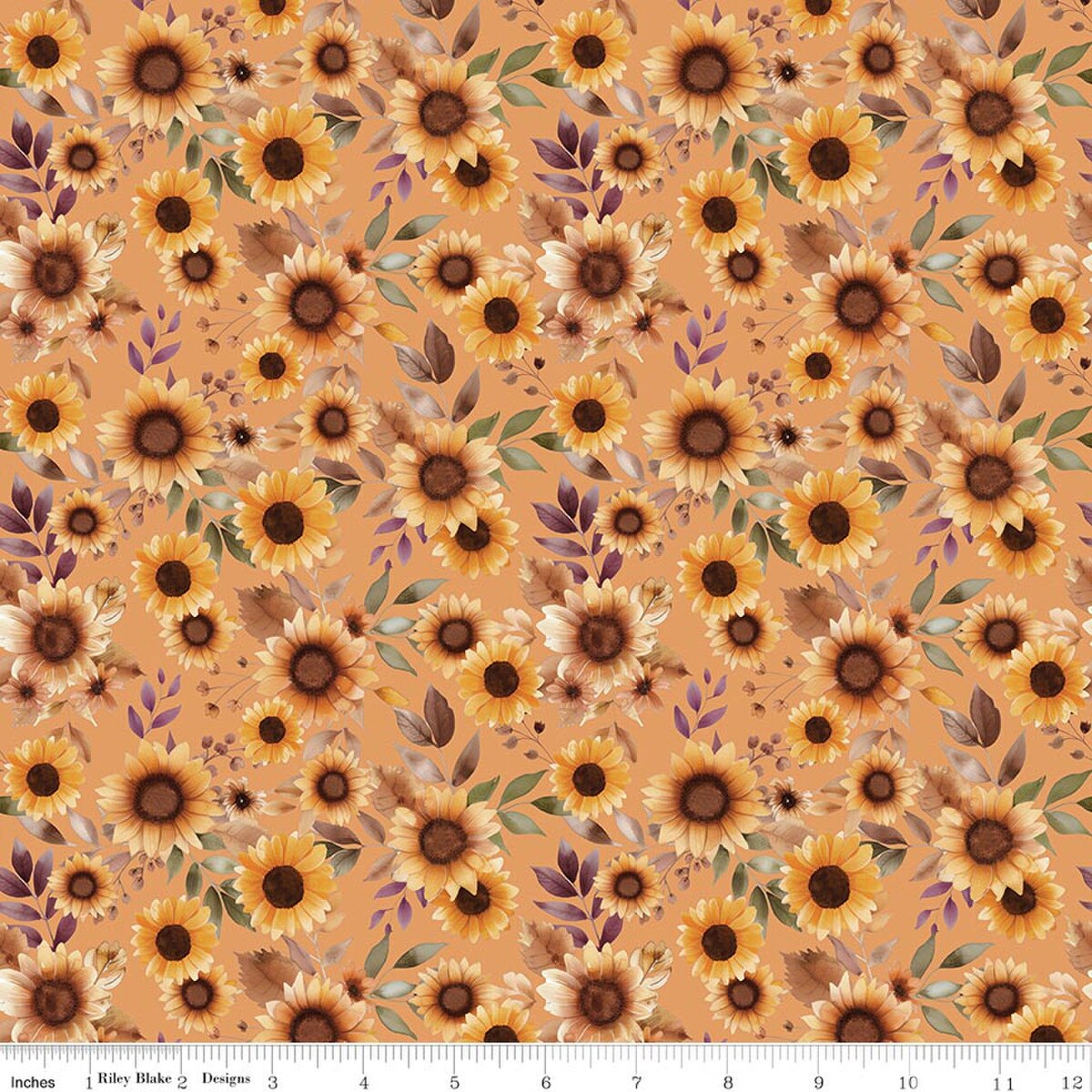 Harvest on the Prairie ~ Marmalade Sunflowers - C18280-MARMALADE