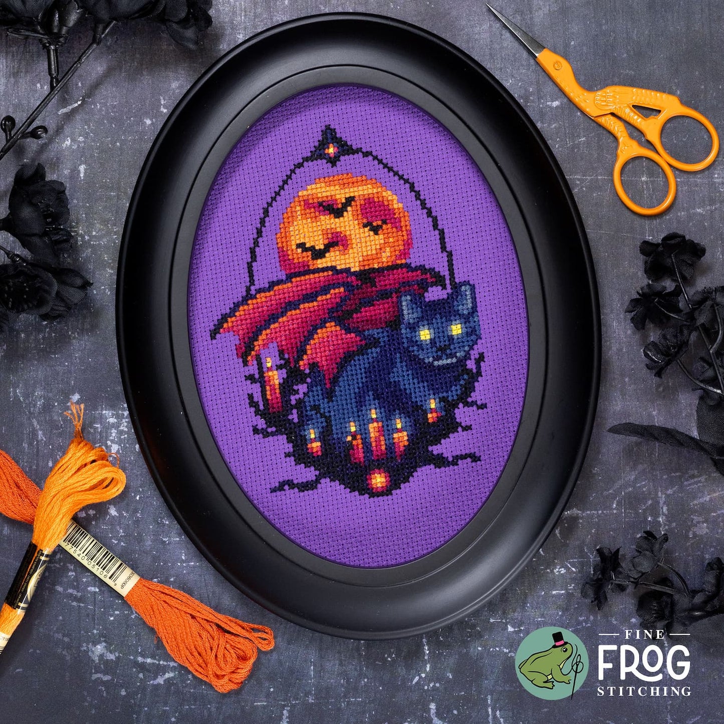 Fine Frog Stitching | Black Cat Ritual NM2026