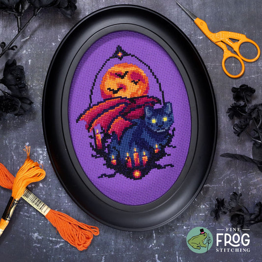 Fine Frog Stitching | Black Cat Ritual NM2026