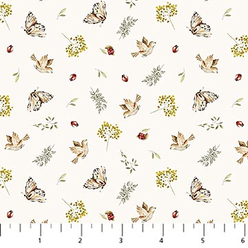 Story Book ~ Birds Cream - 91337-11