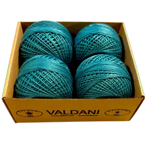 320 Dusty Teal Crochet Cotton Size 3