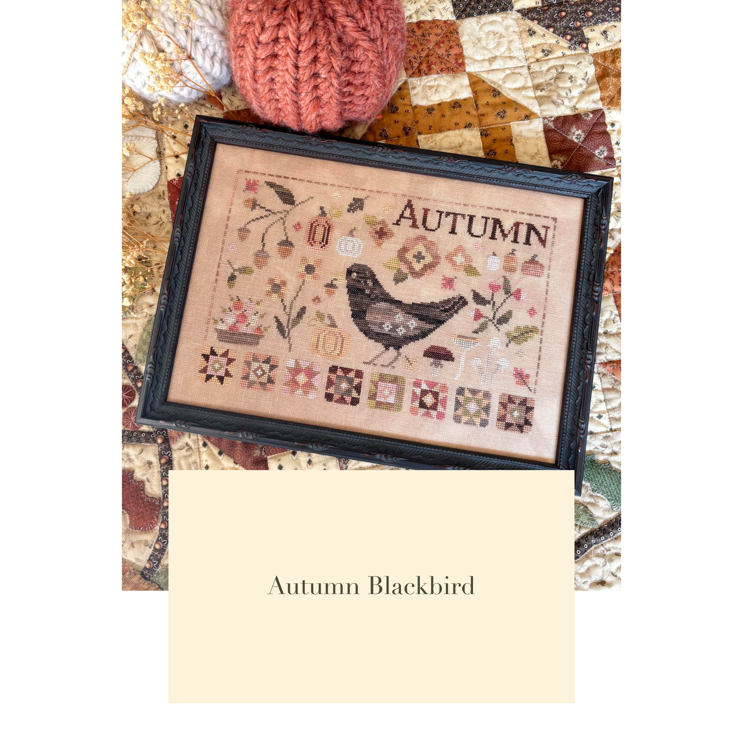 Blueberry Ridge Designs | Autumn Blackbird NM2026