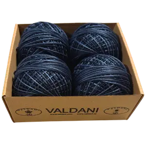 H207 Darkened Blue Crochet Cotton Size 3