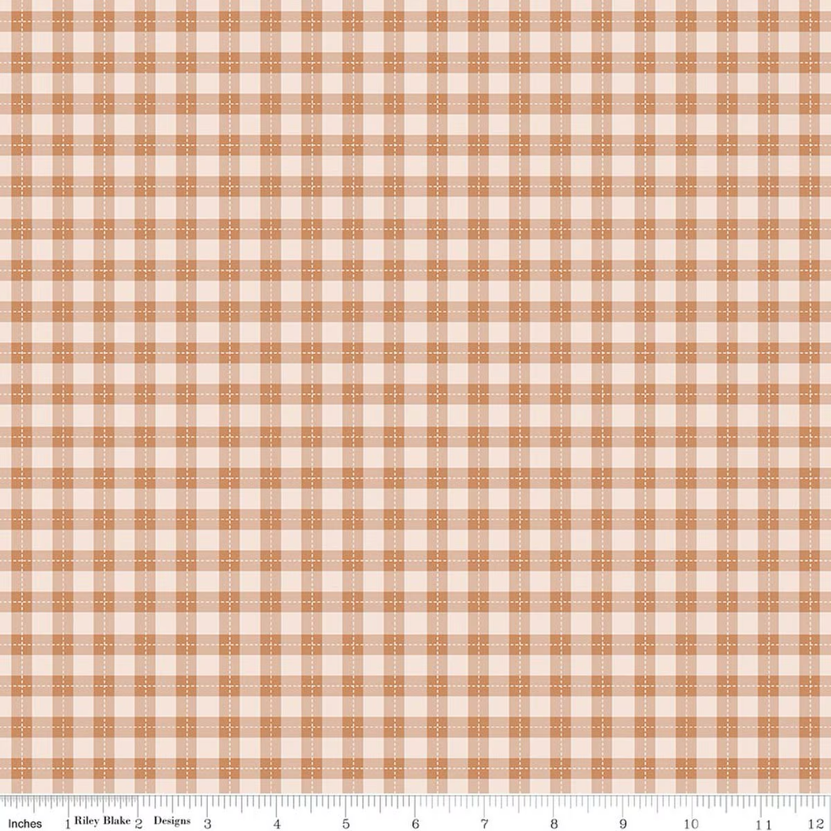Harvest on the Prairie ~ Suede Plaid - C18288-SUEDE