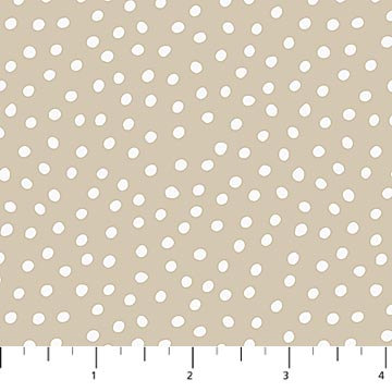 Story Book ~ Dots Taupe - 91338-14