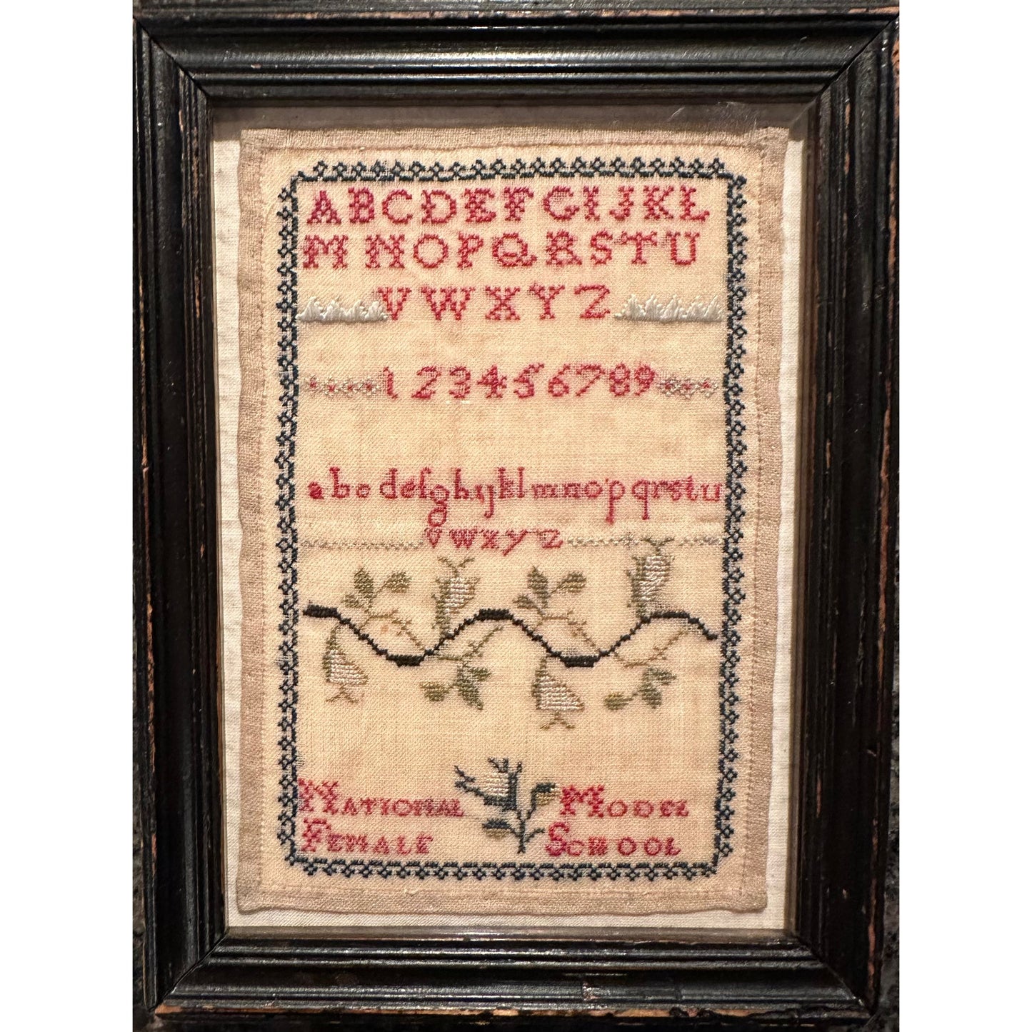 Cross Stitch Antiques | National Female Model School Sampler Kildare Place, Dublin circa 1820 MARKET 2026