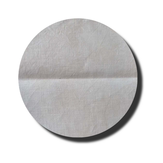 Swan Bay Fabrics | 46 ct Elinor's Ivory Bristol Linen - Fat Half