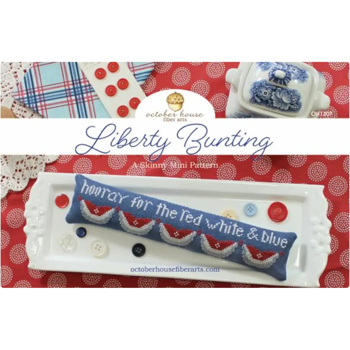 October House Fiber Arts  | Liberty Bunting