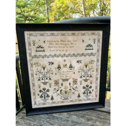 Chessie & Me | Mary Ann Simmons 1848 Sampler